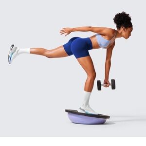 XS butt scrunch workout biker gym shorts blue no front seam buttery soft high